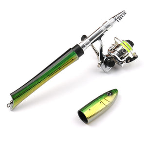 Explore the Great Outdoors with the Luya Ice Fishing Rock Fishing Pen Rod