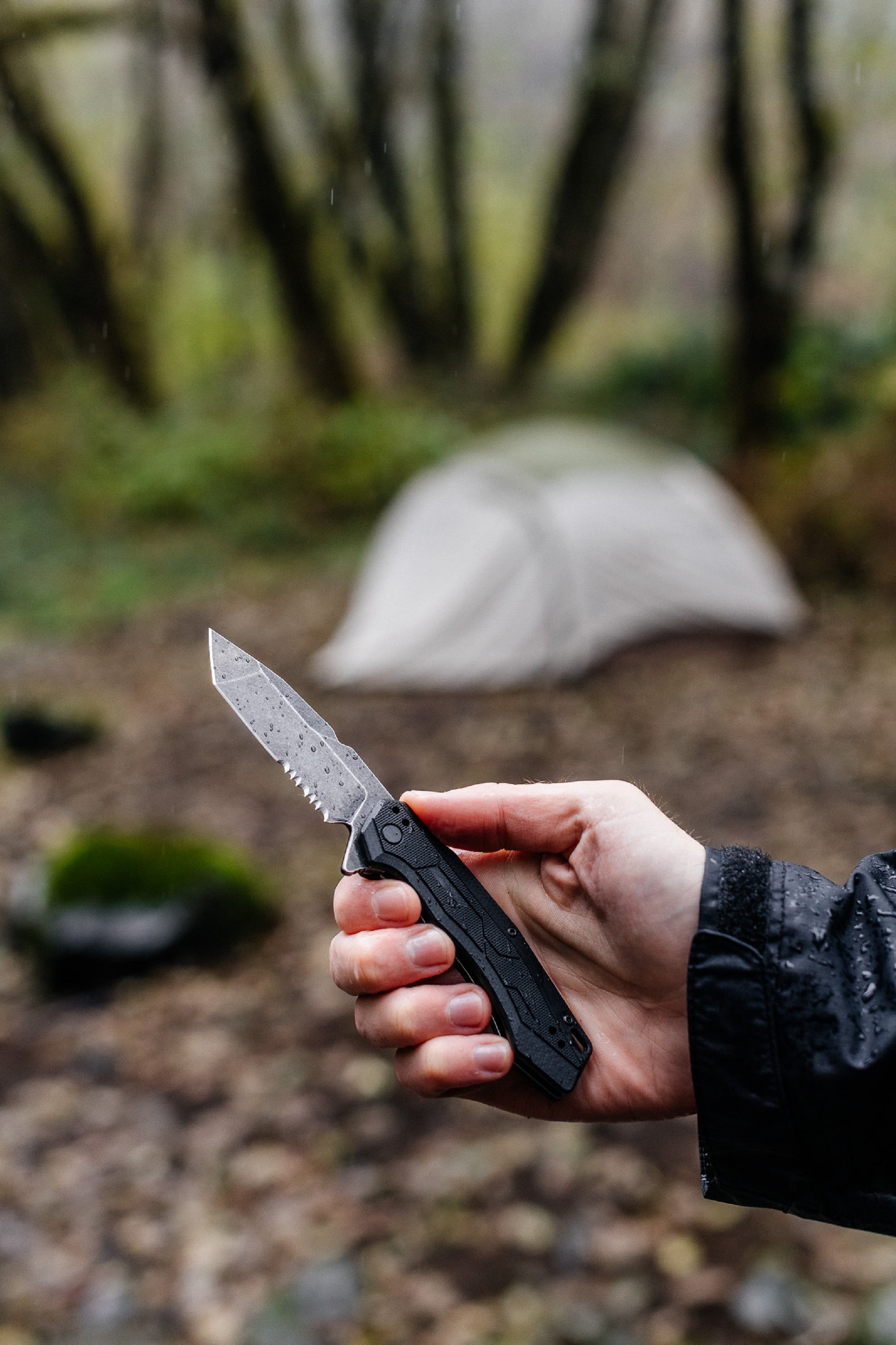 Kershaw Analyst Folding Pocket Knife - Versatile 3.25" Tanto Blade with Assisted Opening for Everyday Carry