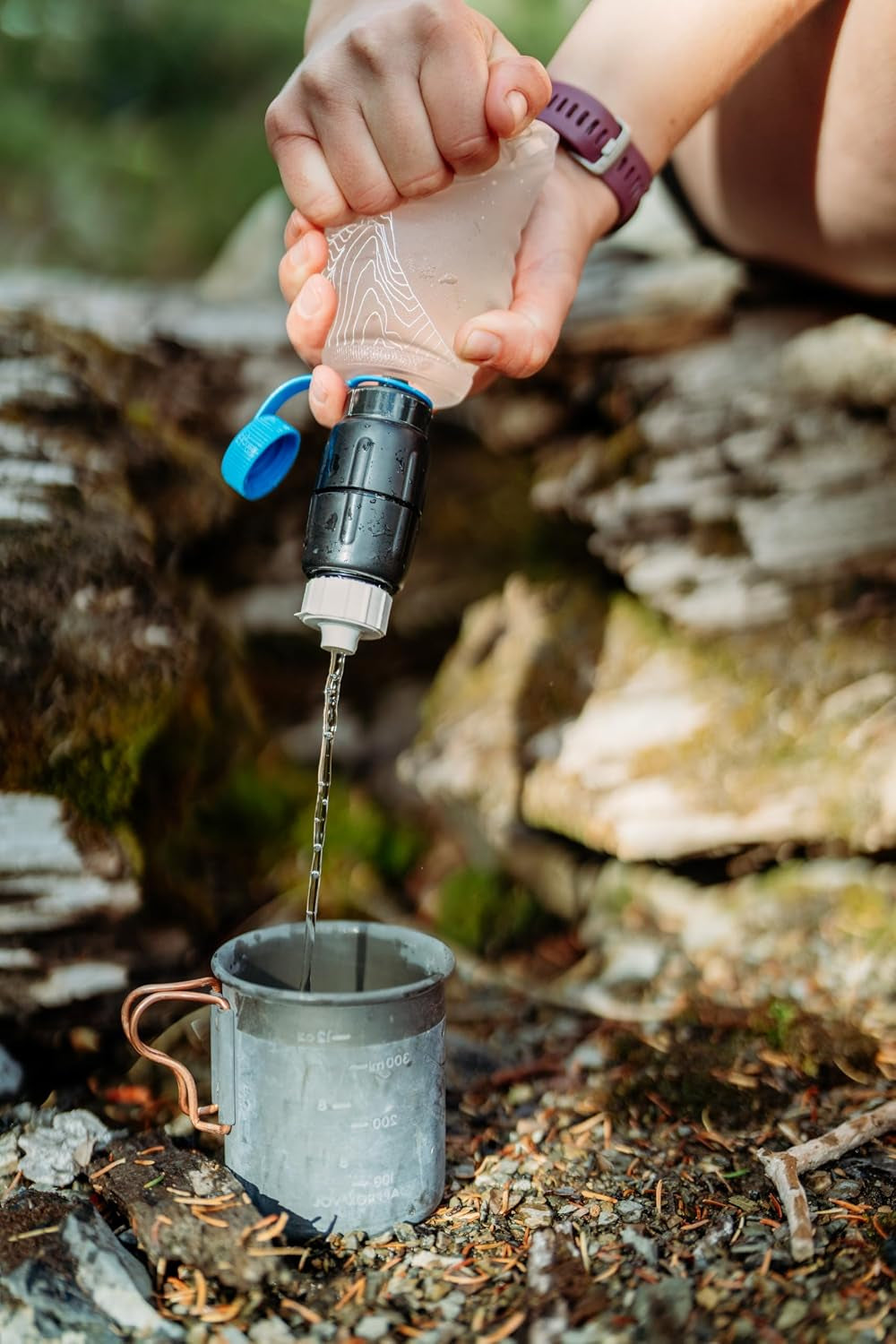 Products SP301 Micro Squeeze Water Filtration System, Cnoc Premium 750Ml Liter Pouch