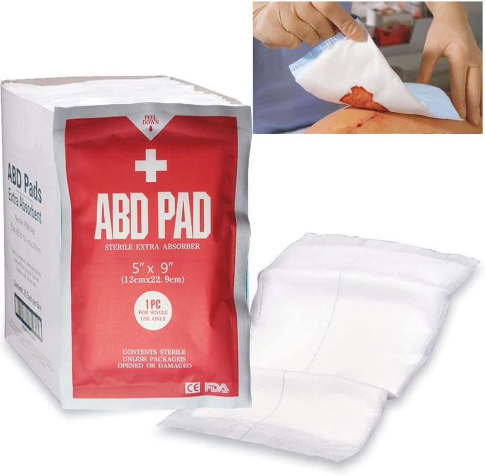 Med Kit Trauma Kit Bleeding Contral Pack, Emergency Survival First Aid Kits EMT IFAK Medical Kit for Severe Bleeding Control Military Camping and Hiking