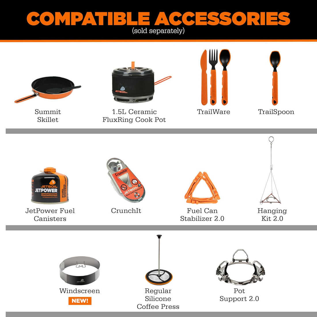 Jetboil Flash Portable Fast Boil Stove for Camping and Backpacking with 1-Step Auto Ignition, Propane/Isobutane Burner with Cooking Cup