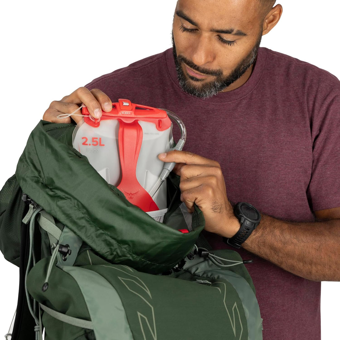 Osprey Talon 33L Men'S Lightweight Hiking Backpack, Gray OS | Daypack, Travel Daypack, Camping Pack, Gray Color, OS Size