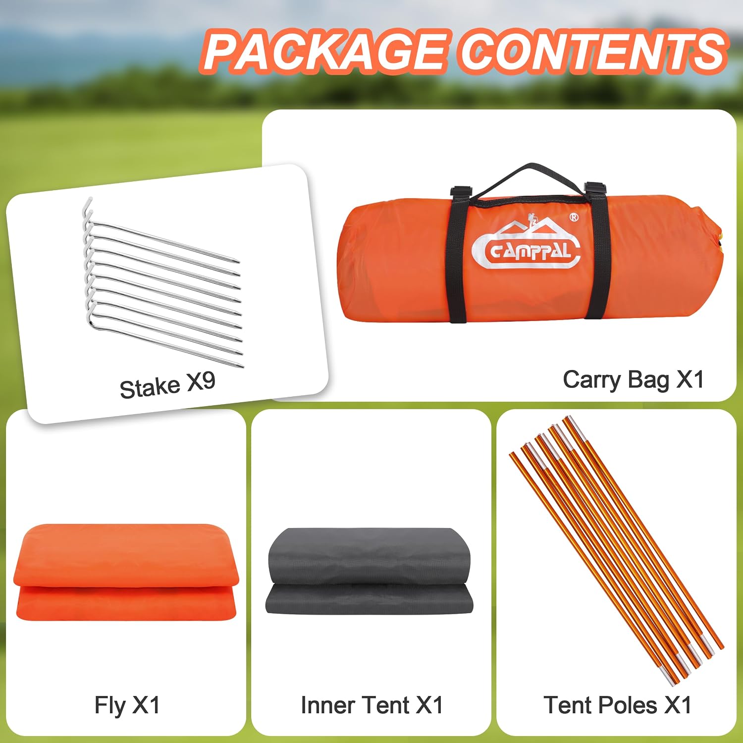 Ultimate 1-Person Camping Tent: Lightweight, Waterproof, and Windproof for All Seasons - Perfect for Hiking and Backpacking Adventures