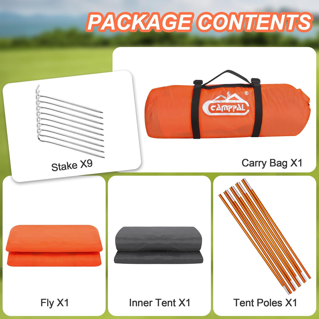 Ultimate 1-Person Camping Tent: Lightweight, Waterproof, and Windproof for All Seasons - Perfect for Hiking and Backpacking Adventures