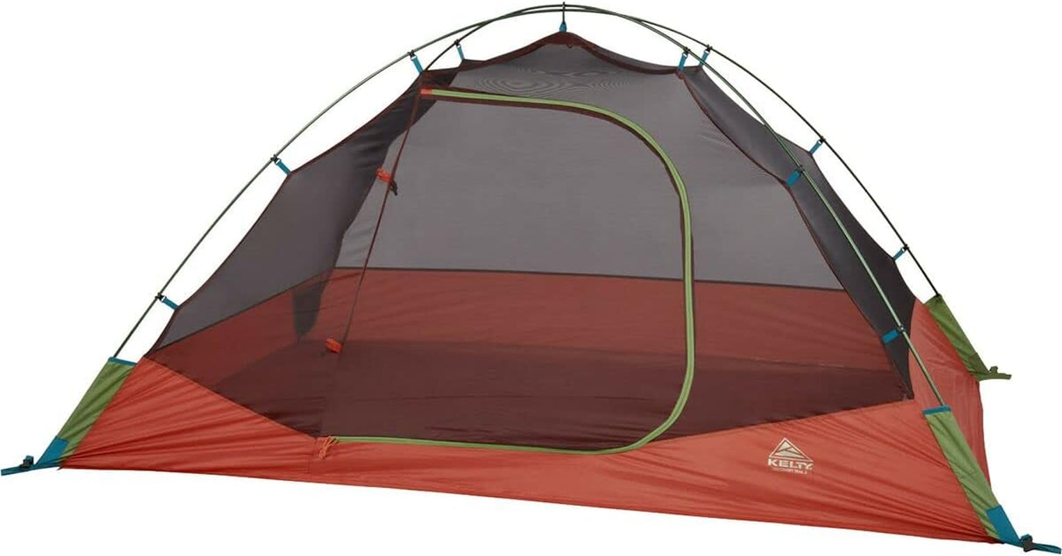 Kelty Discovery Trail Backpacking Tent, Waterproof Rainfly | Lightweight and Easy to Setup, Backpacking Shelter, Aluminum Poles, Single Door Single Vestibule, Stuff Sack Included