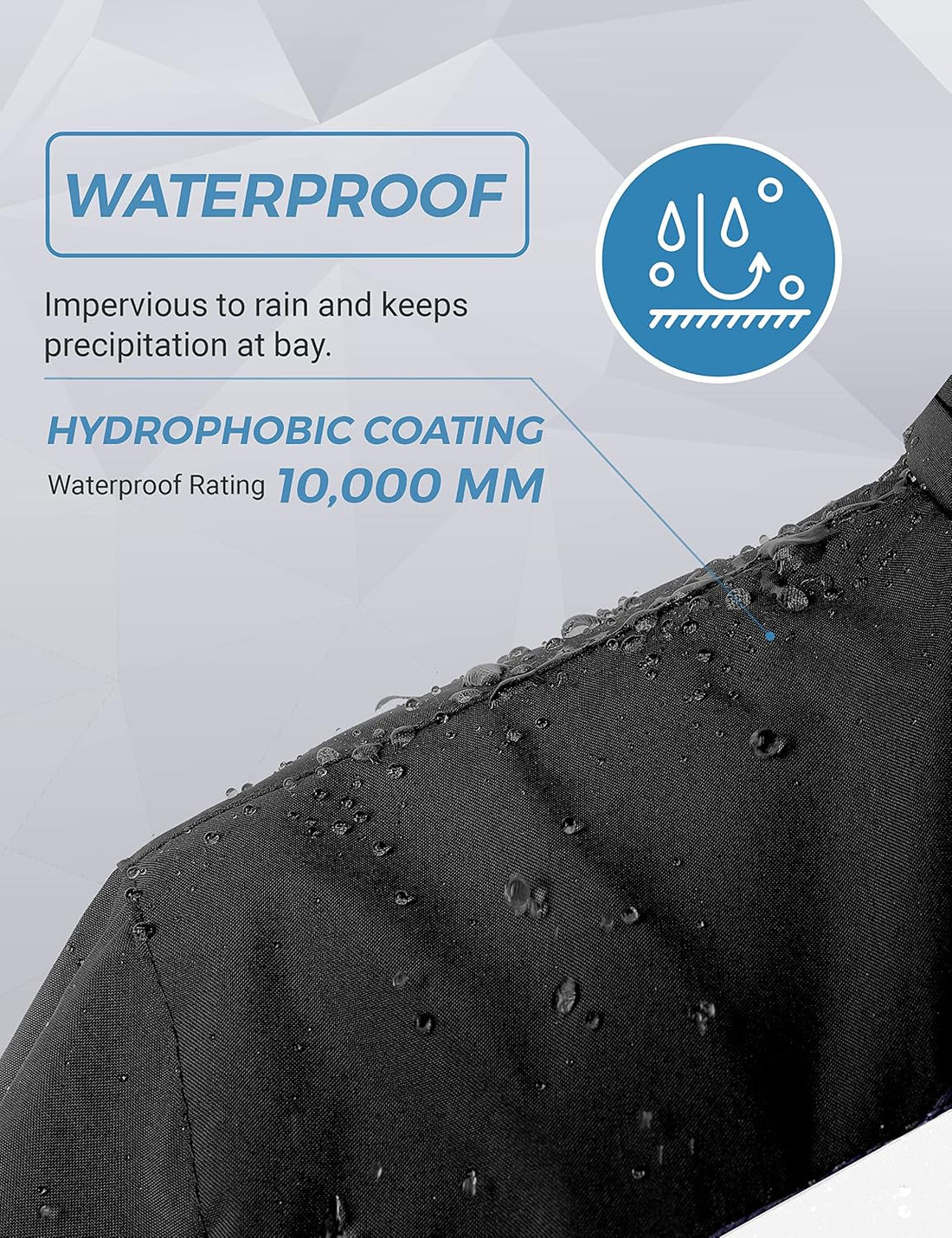 Men'S Softshell Waterproof Polar Fleece Breathable Climbing Ski Coat | Drawcord Adjustable Storm Hood & Detachable Hood for Lightweight Daily Wear