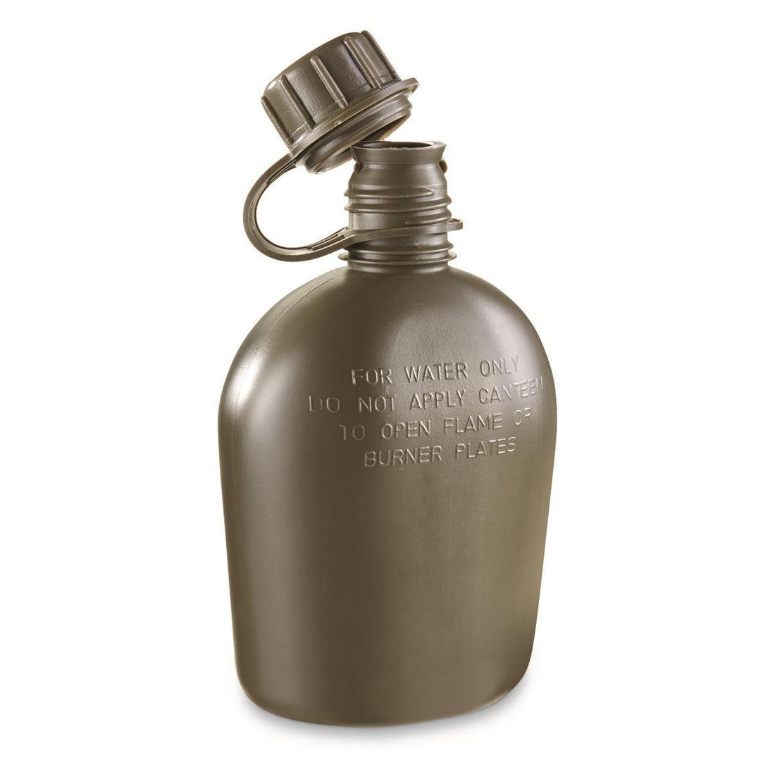 USGI OD 1QT CANTEEN USED with M81 NBC Cap