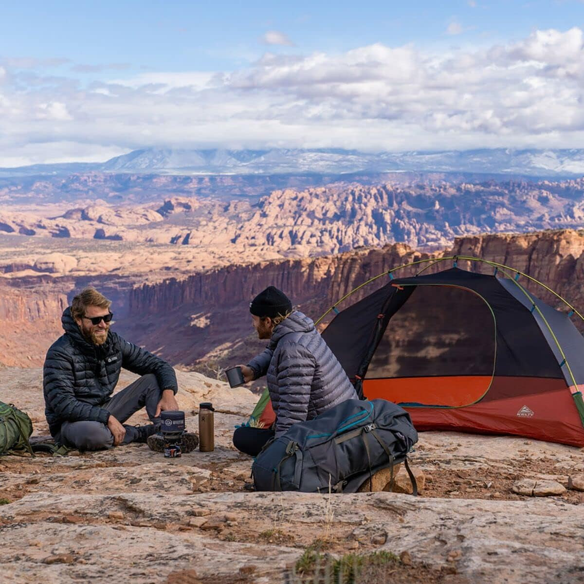 Kelty Discovery Trail Backpacking Tent, Waterproof Rainfly | Lightweight and Easy to Setup, Backpacking Shelter, Aluminum Poles, Single Door Single Vestibule, Stuff Sack Included