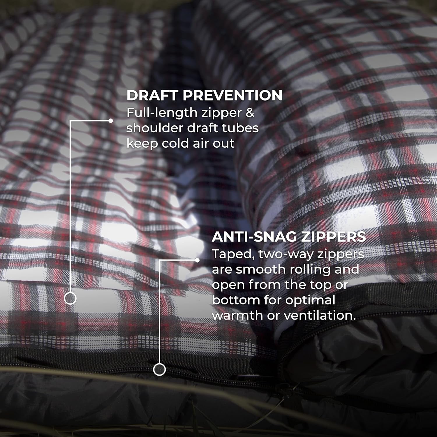 Teton Mammoth Queen Size Double Sleeping Bag- a Warm Bag the Whole Family Can Enjoy – Great for Camping, Hunting and Base Camp. Compression Sack Included