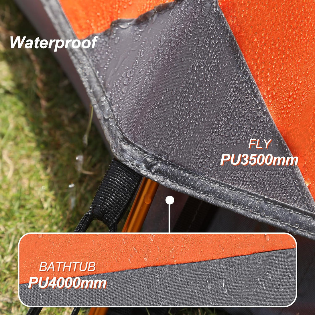 Ultimate 1-Person Camping Tent: Lightweight, Waterproof, and Windproof for All Seasons - Perfect for Hiking and Backpacking Adventures