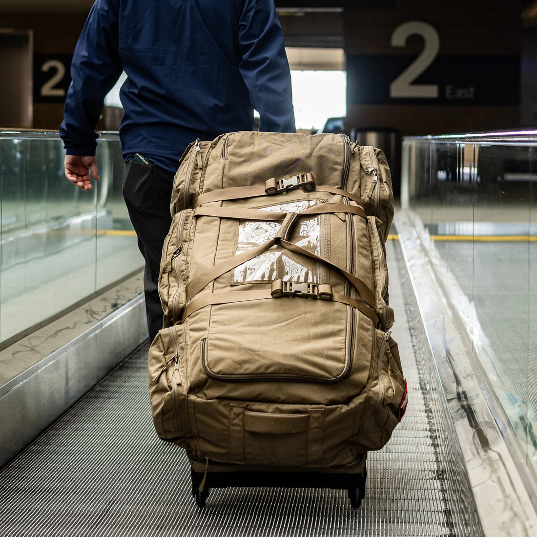 Eberlestock Hercules - Tactical Duffel Bag w/ Locking Zippers