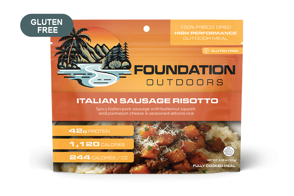 Spicy Italian Pork Sausage Risotto Meal