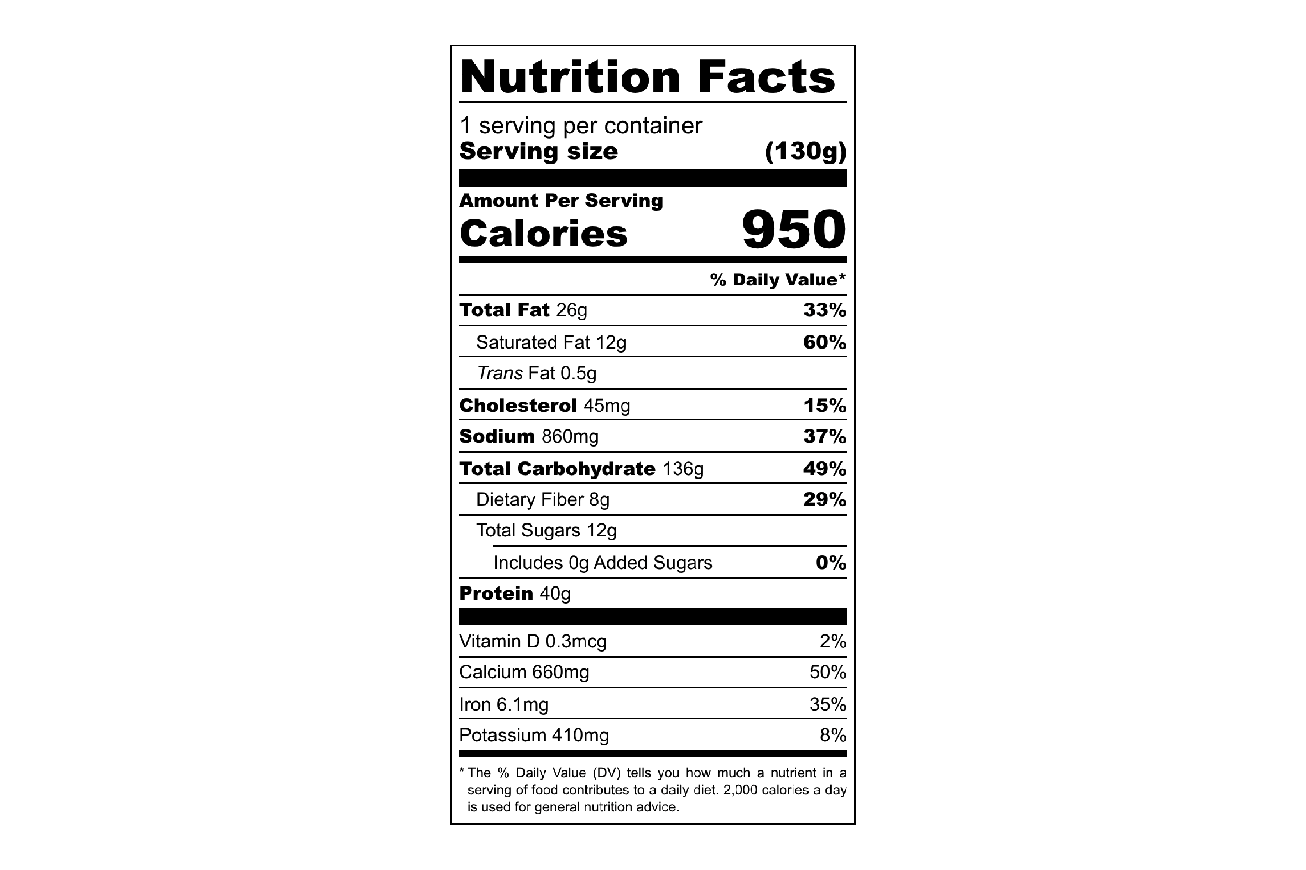 Chicken Pasta Primavera Meal