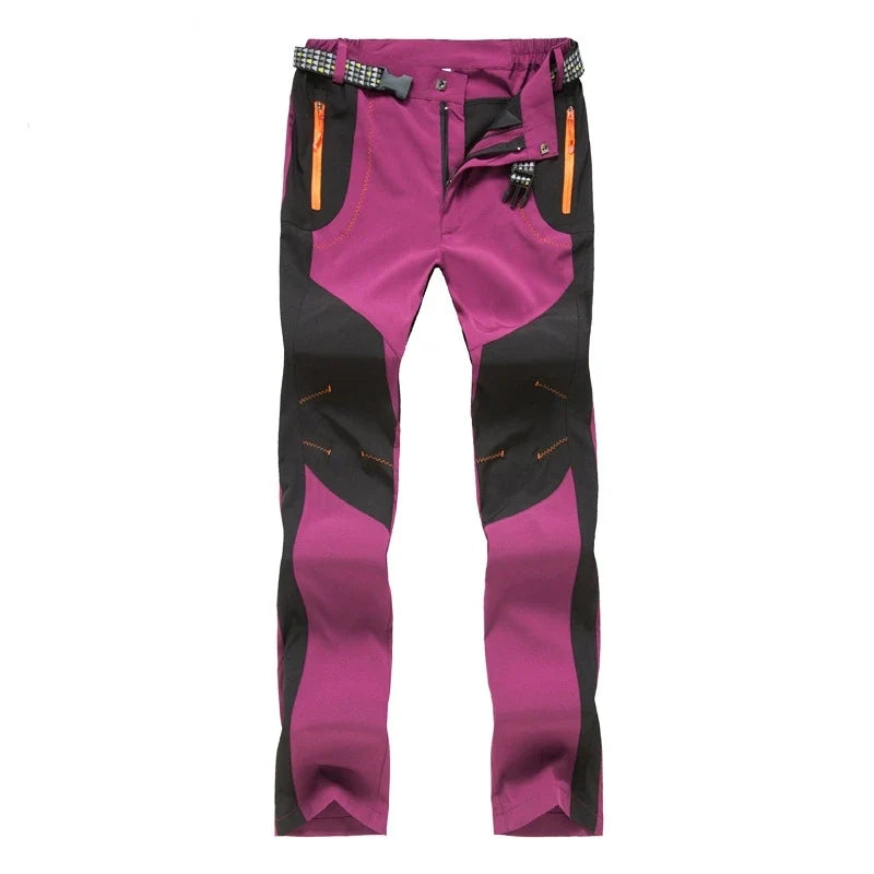 Women Spring Summer Hiking Thin Stretch Pants Sport Outdoor Fishing Climbing Trekking Camping Trousers Quick Dry Female Pants