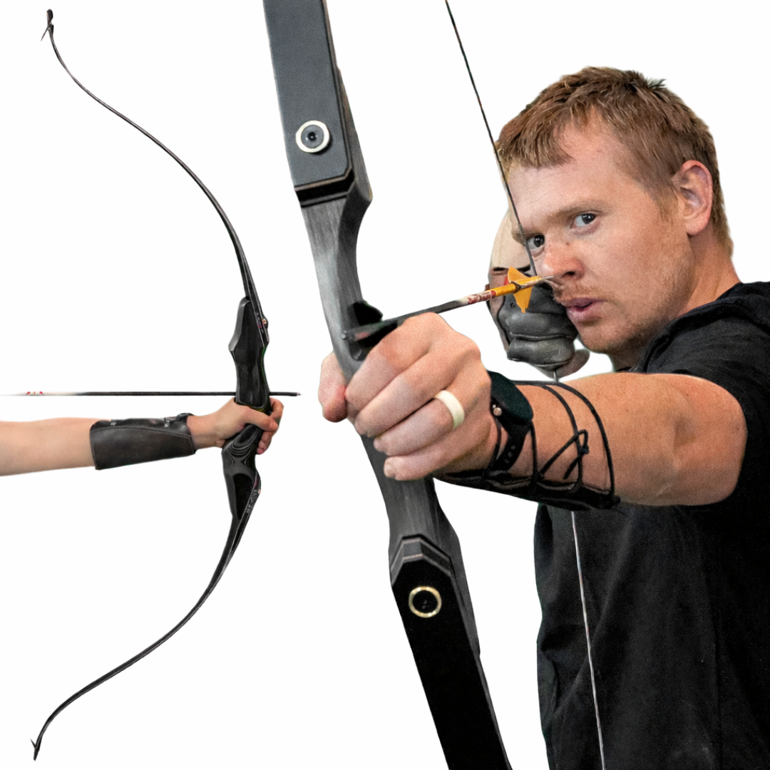 The INSPECTED Black Hunter Recurve Bow - MK1