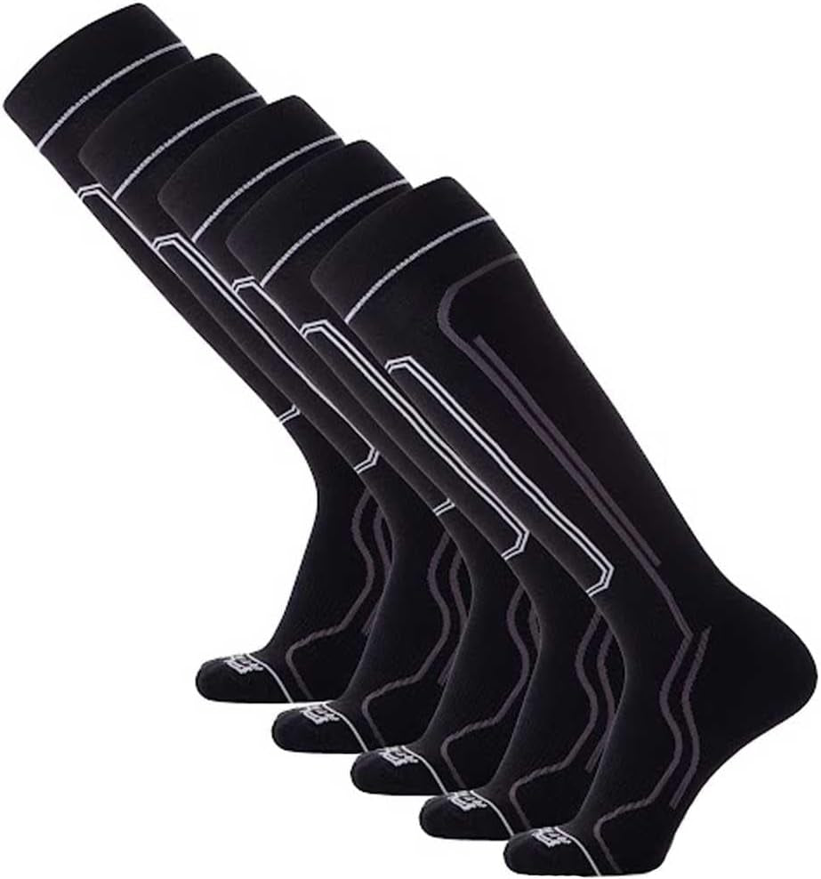 Ultra-Thin Lightweight Ski Socks - Snowboarding Skiing Sock, Merino Wool