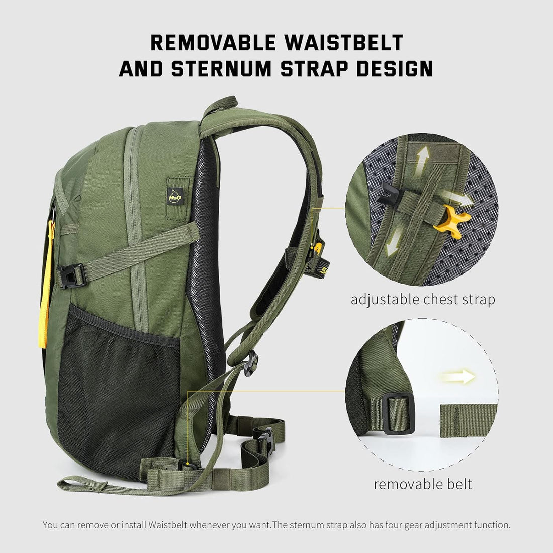 Small Hiking Backpack, 20L Lightweight Travel Backpacks Hiking Daypack for Women Men