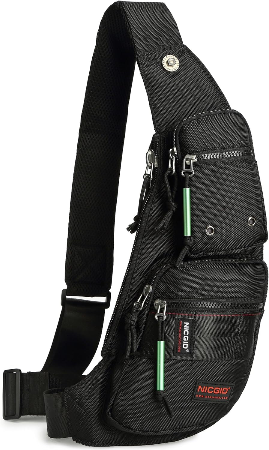 Sling Bag Chest Shoulder Backpack Crossbody Daypack for Men Women | Travel Outdoor Hiking Concealed Carry Fishing Fanny Tool Small Casual