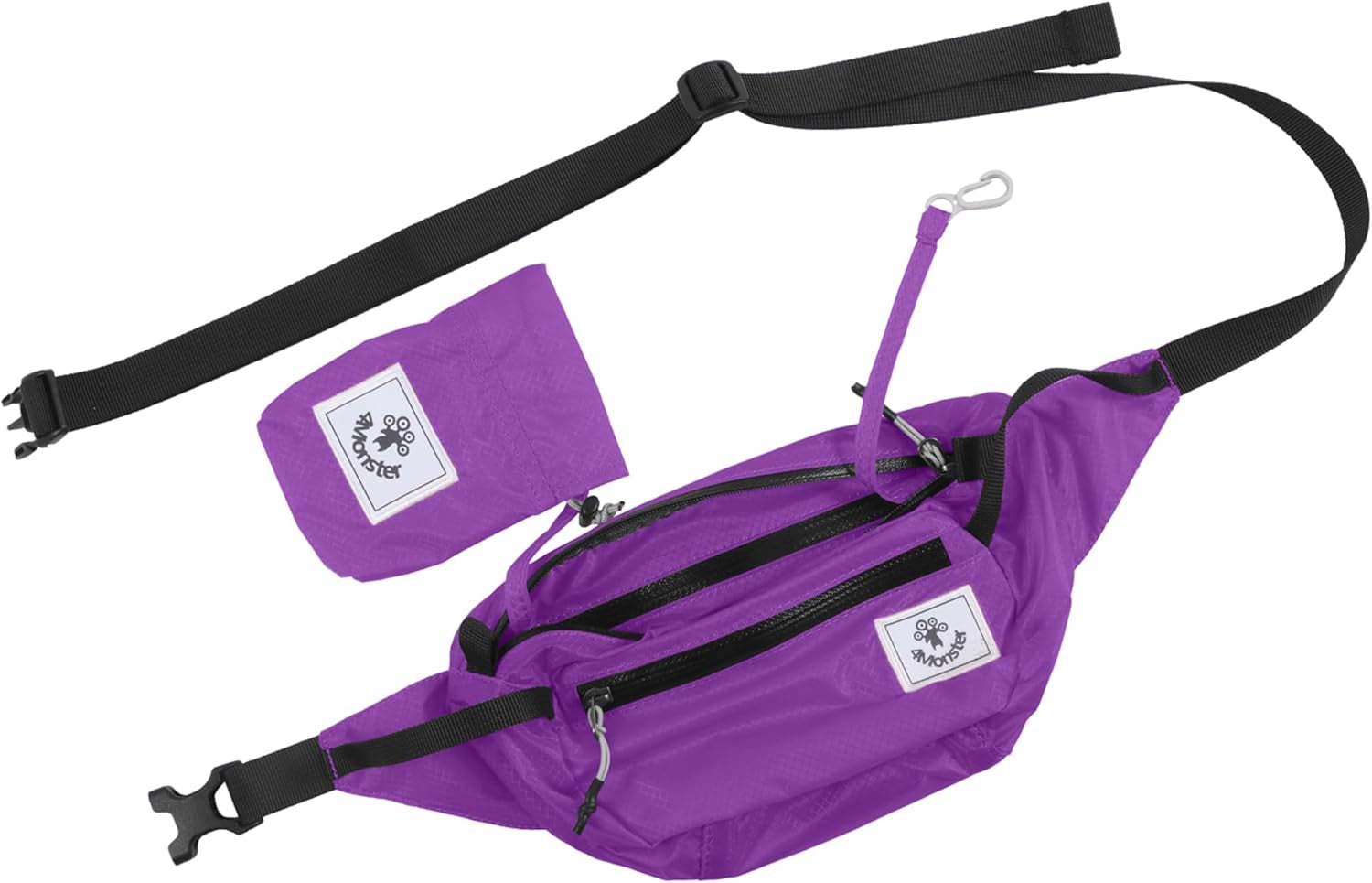 Hiking Waist Packs Portable,Water Resistant Fanny Bag with Adjustable Strap,Lightweight Crossbody Chest Bag Slim Bag