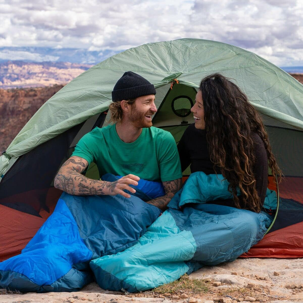 Kelty Discovery Trail Backpacking Tent, Waterproof Rainfly | Lightweight and Easy to Setup, Backpacking Shelter, Aluminum Poles, Single Door Single Vestibule, Stuff Sack Included