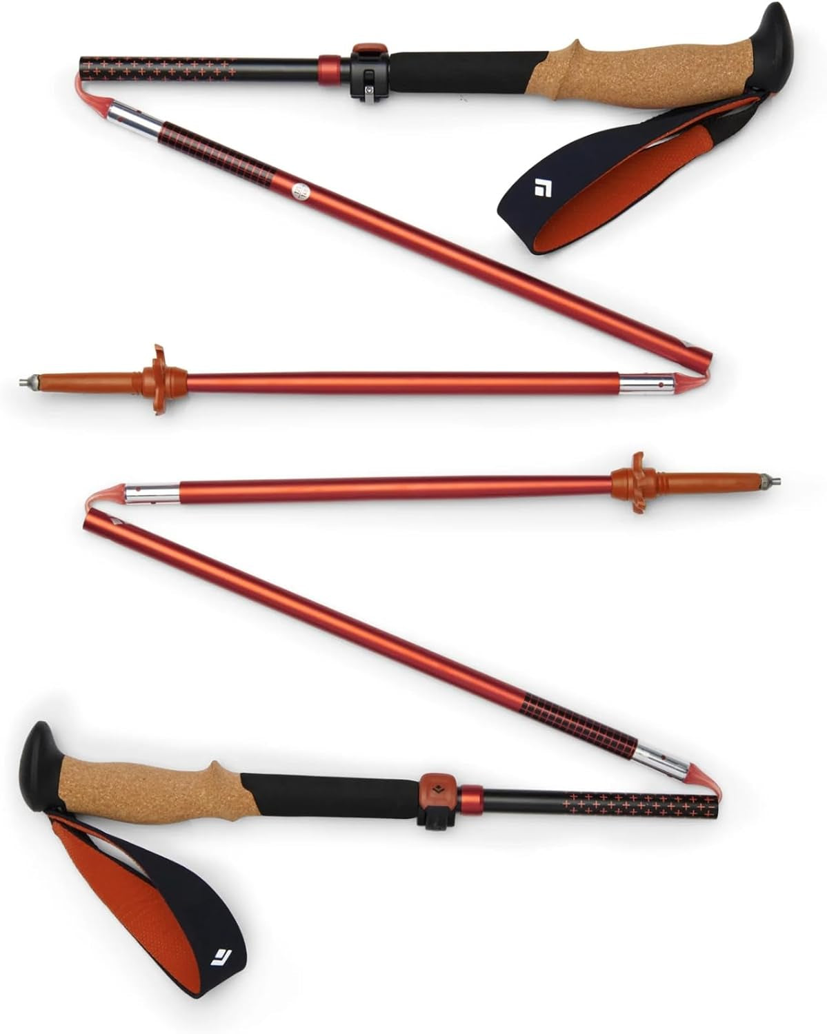 Pursuit Adjustable Trekking Poles (Pair) Natural Cork Hiking