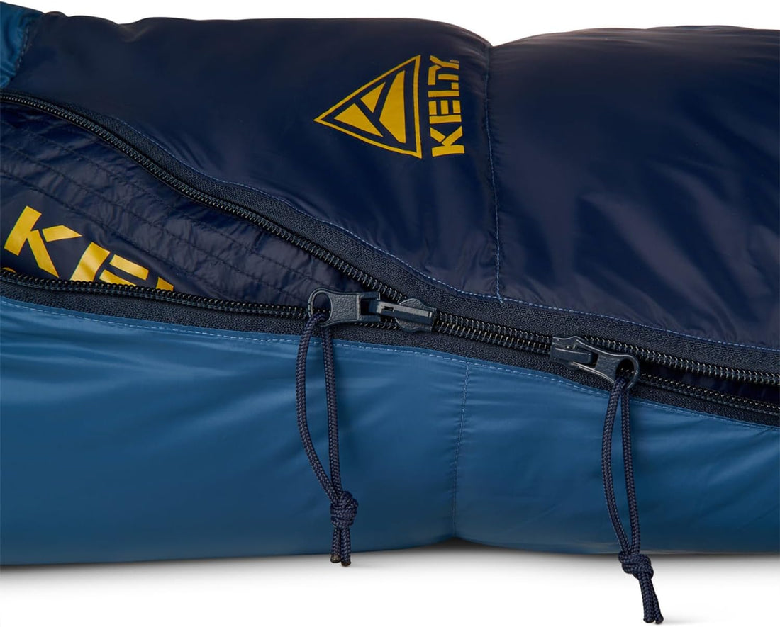 Kelty Cosmic 20 down Mummy Sleeping Bag for Backpacking, Campers, 550 Fill Power, Recycled Fabrics with Pfas-Free DWR, Designed in Sunny Colorado,