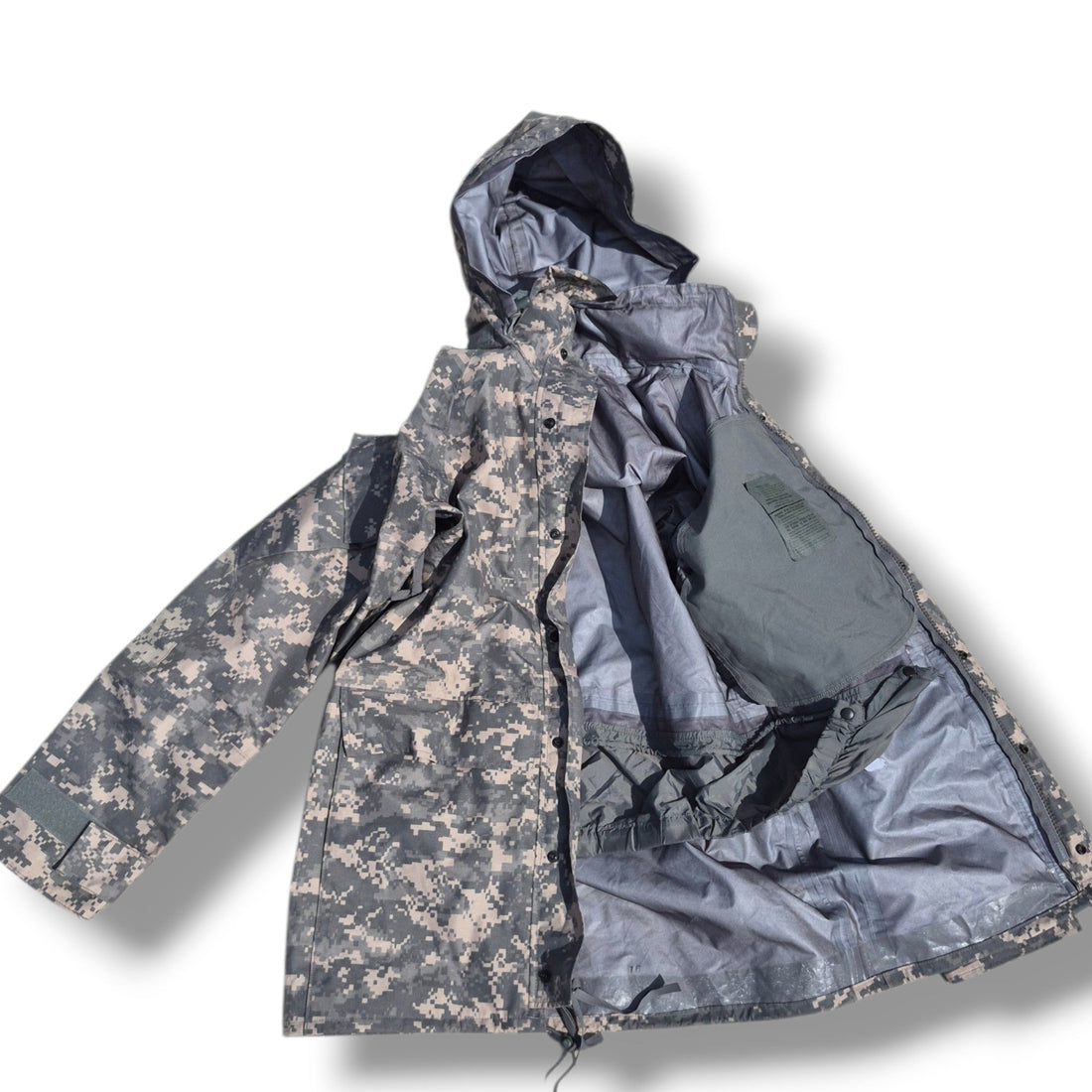ECWCS, Gen II, L6, Parka, Cold Weather, Universal Camouflage ACU/ UCP Orc industry gortex