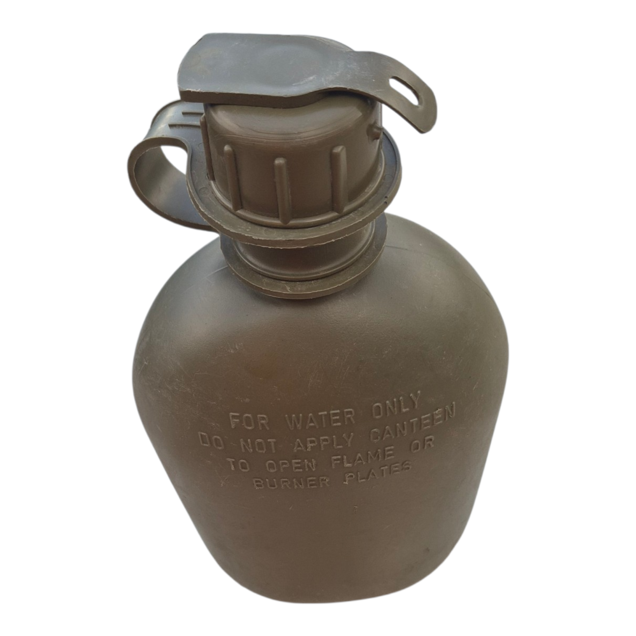 USGI OD 1QT CANTEEN USED with M81 NBC Cap